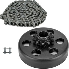 Go Kart Clutch 3/4 Bore 10T with 40/41/420 Chain, for Predator 212 Centrifug...
