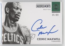 2017-18 Panini Encased Endorsements 35/99 Cedric Maxwell #E-CMX Auto 0s5s