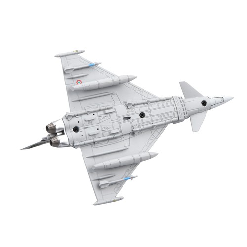 1:100 Scale Eurofighter Typhoon Fighter Diecast 16cm Metal Alloy Desktop Decor - Picture 10 of 10
