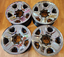 18 Dodge Ram 2500 3500 Factory Oem Chome Clad Steel Rims 18x8 2013-2026 8x6.5