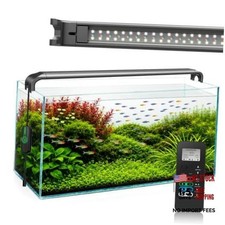 48-57in Freshwater Aquarium Light - RGB W Fish Tank Light - 48-57in