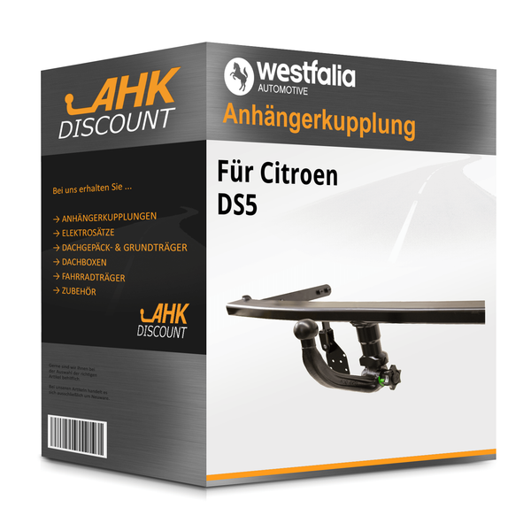 für Citroen DS5 12.2011-Jetzt Westfalia AnhäNgerkupplung Abnehmbar NEU-image