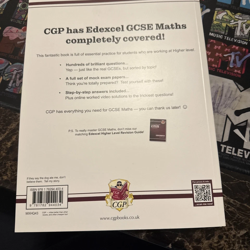 CGP GCSE Edexcel Maths Exam Practice Workbook Higher Level - Image 3 of 3