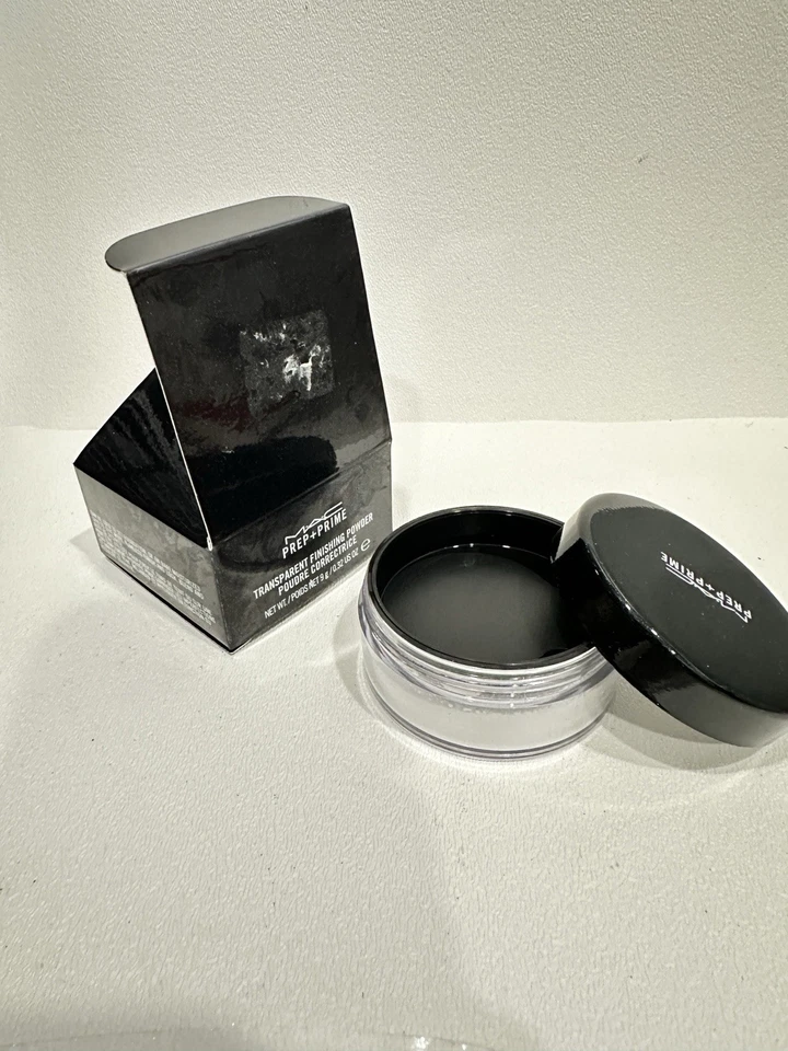 MAC Prep + Prime Transparent Finishing Powder .32 oz / 9 g NIB Sealed RARE - Image 3 of 4