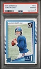 Jaxson Dart 2025 Donruss NFL Rookie Football Card #400 Graded PSA 8