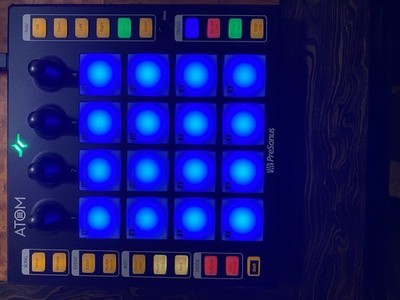 PreSonus Atom Performance MIDI Pad Interface Controller W/ MIDI Cord.