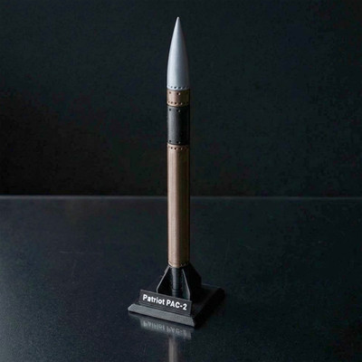 3D-gedruckte 40 cm 1:12 US-Raytheon Patriot PAC-2 Rakete Militär Modell Sammlung