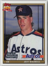 2018 Topps Archives #4T Jeff Bagwell Topps Rookie History