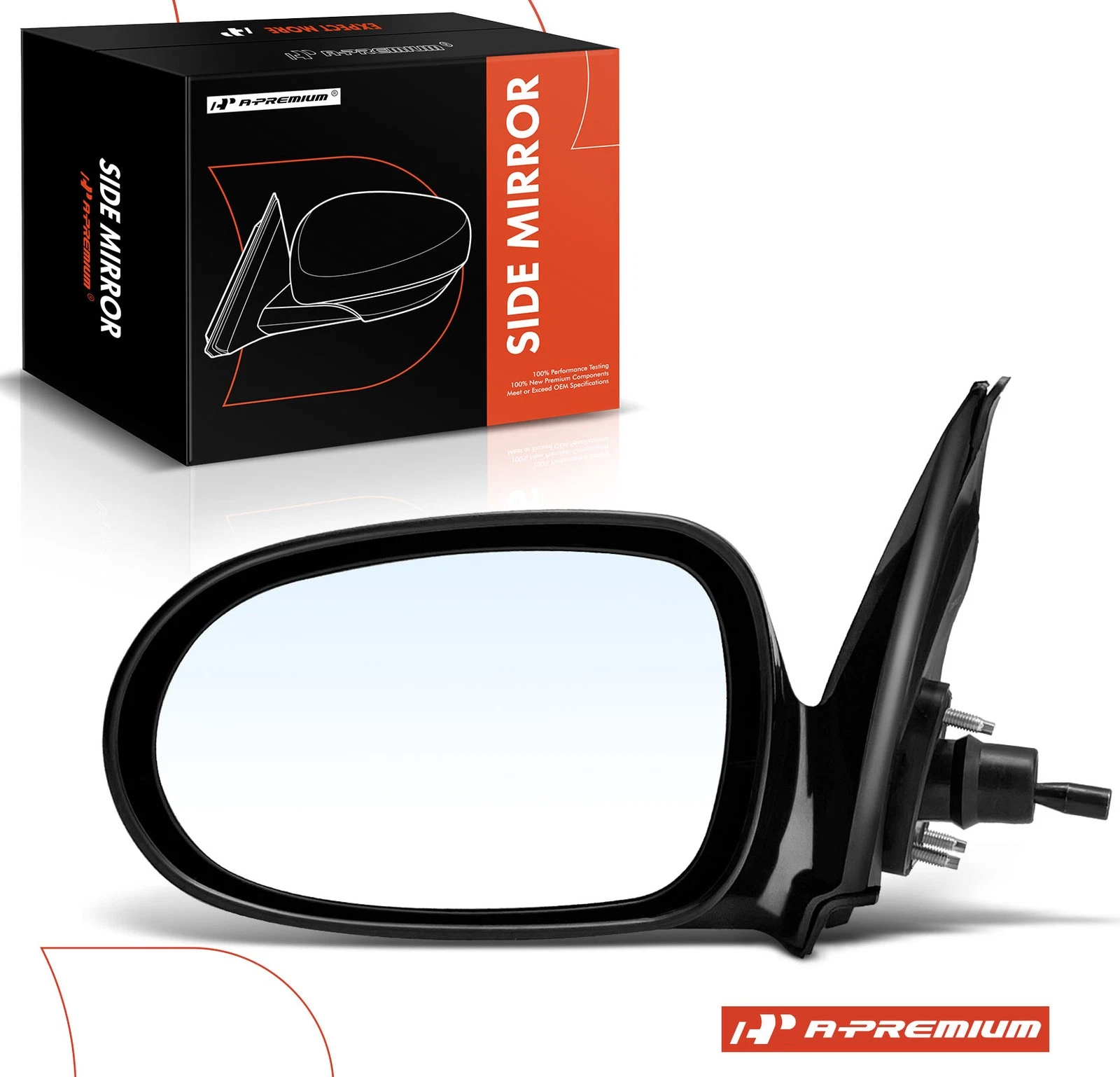 A-Premium Driver Manual Mirror for Nissan Sentra 2000-2006 Sedan 4dr 963025M100