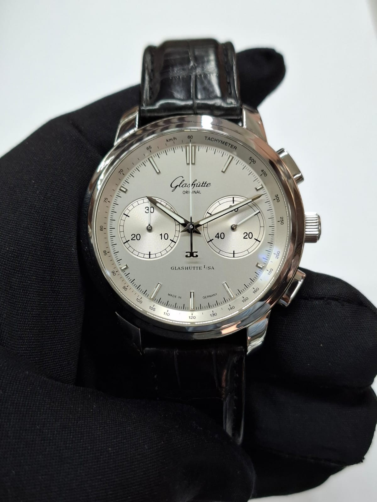 Glashütte Original Sixties Chrono Steel 1-39-34-03-22-04 Preowned 2019 ...