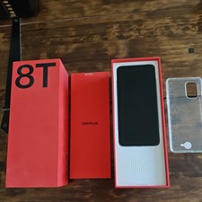 OnePlus 8T (Dual SIM) - 128GB - Lunar Silver (Unlocked) Smartphone