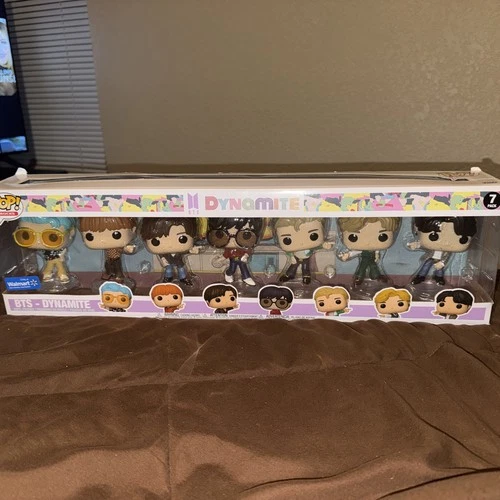Funko Pop! Rocks: BTS Dynamite 7 Pack - Walmart Exclusive