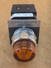 Allen Bradley 800T-QBH2A Illuminated Amber Push Button Ser U 800TC-N374 Module