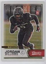 2016 Classics Timeless Tributes Bronze /99 Jordan Williams-Lambert Rookie RC 0q3