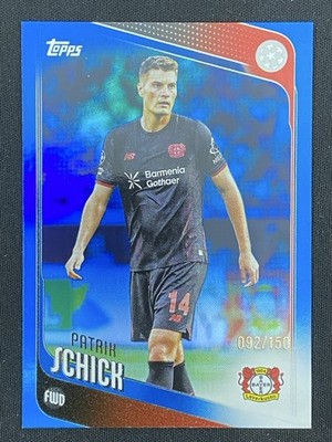 Patrik Schick 2025-26 Topps UCC Blue Foil Base /150 #153