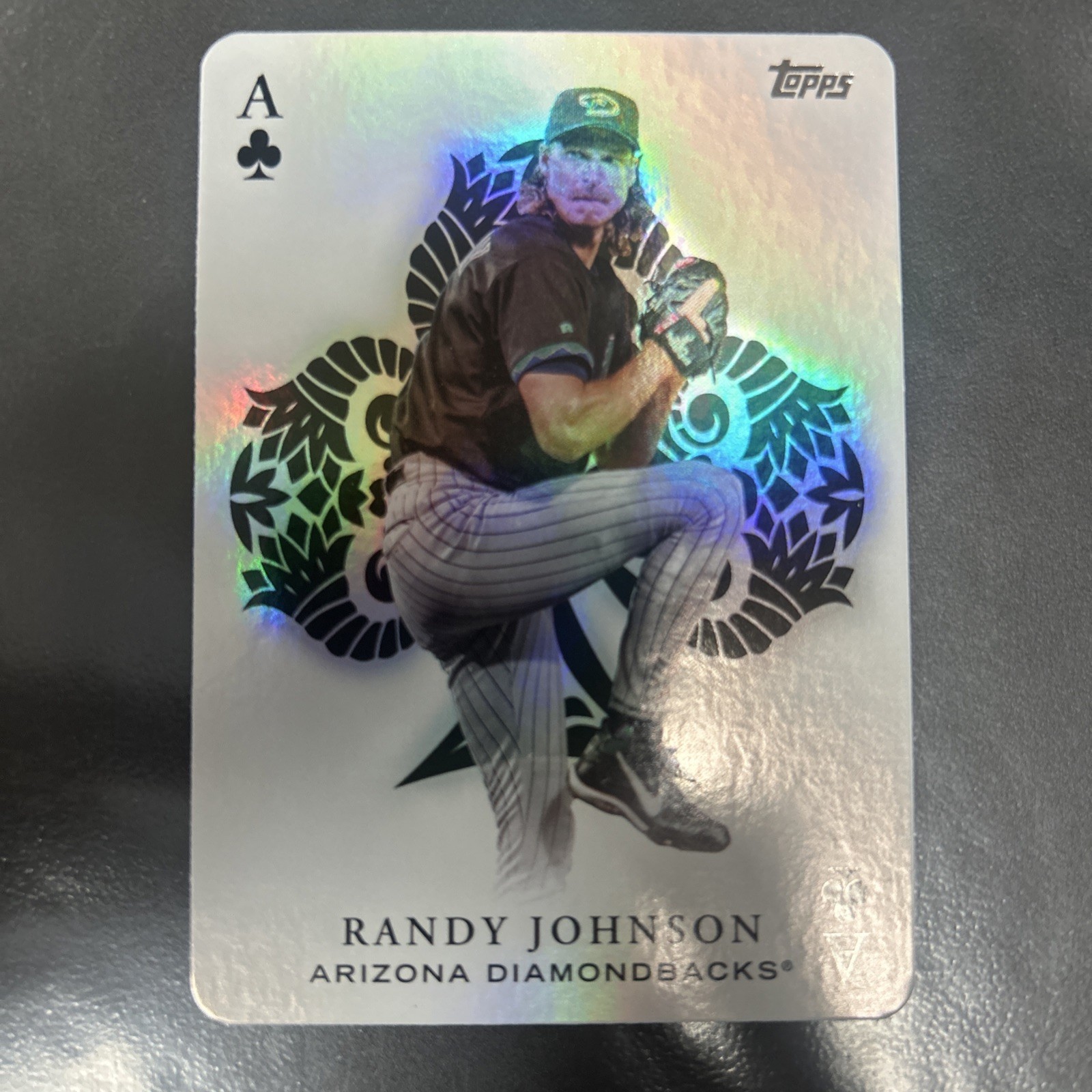 2023 Topps Series 1 Randy Johnson All Aces Blue Back SP #AA-4