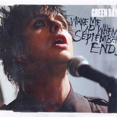Music Musik MAXI CD Green Day   Wake Me Up When September Ends Gut