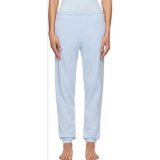 SKIMS Blue Cotton Fleece Classic Jogger Lounge Pants XS
