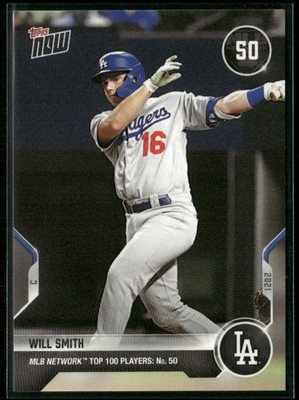 2021 Topps Now MLB Network's Top 100 #T-50 Will Smith