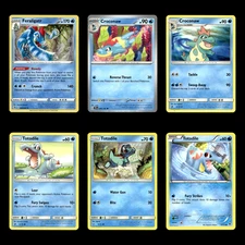 6x Feraligatr Croconaw Totodile Lot Fusion Strike Pokemon Cards Collection Set 