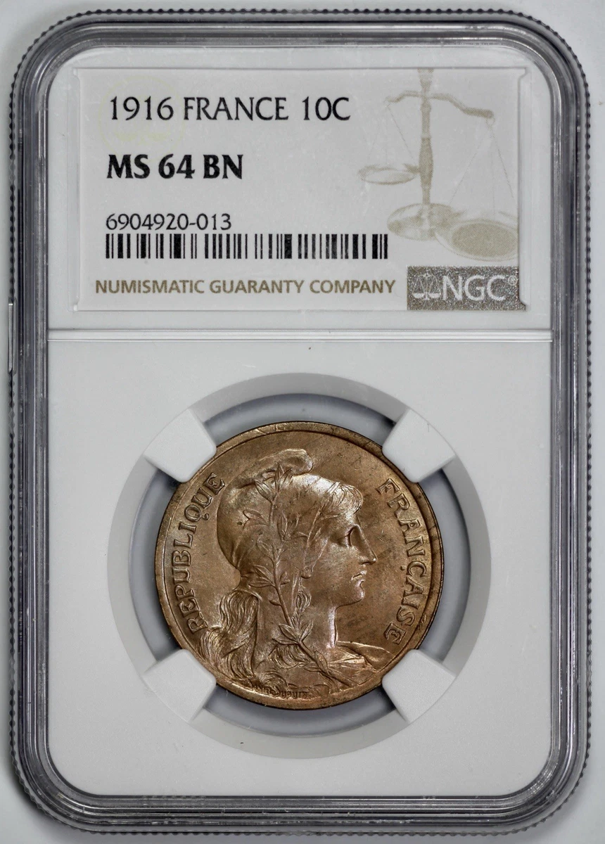 1840 Essai France Décime ブロンズ MS 64 BN 1840 Essai France Décime ブロンズ MS 64 BN Grade MS 64 French
