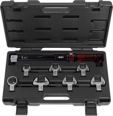 KS Tools 516,1225 14x18mm Kälte-Klima Werkzeugsatz 10-100 Nm, 8-tlg.