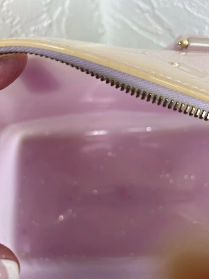 Furla Pink Glitter Rubber Candy Satchel Bag - Image 4 of 4