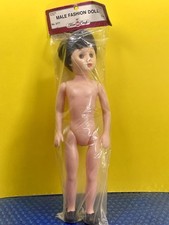 NOS Vintage Fibre Craft 16 Male Fashion Doll No. 3177