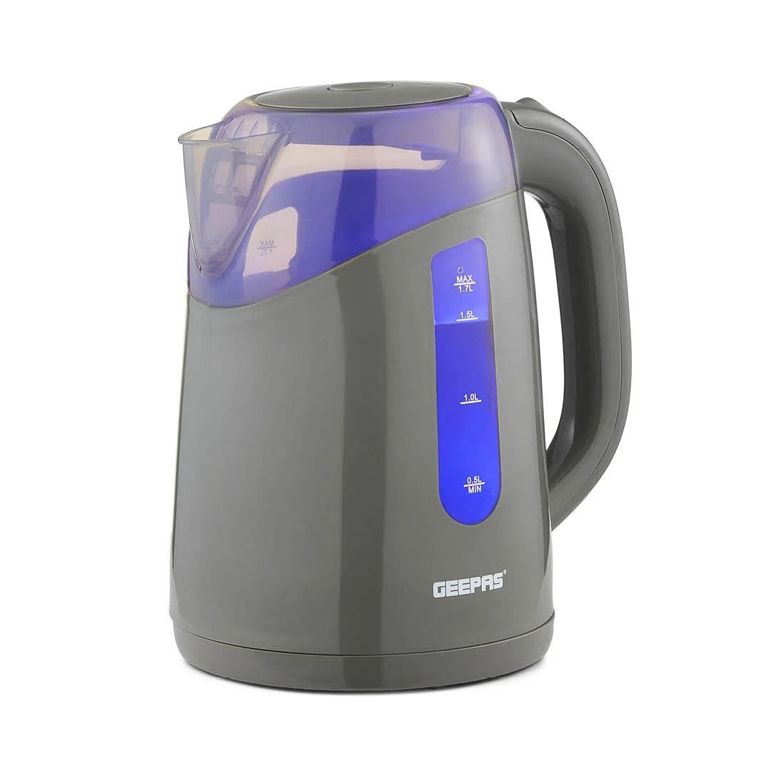 GEEPAS 2200W Illuminating Electric Kettle Cordless Jug Kettle Auto Shut Off 1.7L
Opens in a new wind