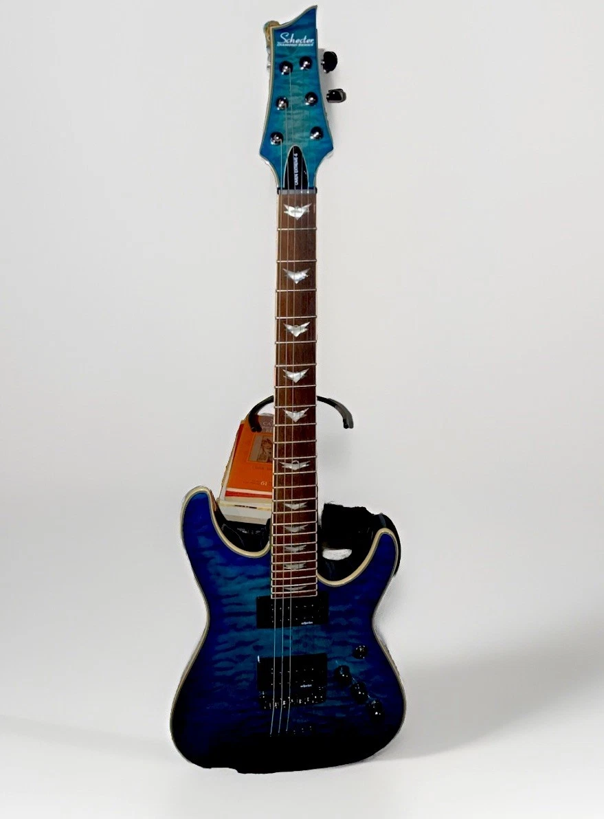 Schecter Blue Electric Guitars for sale | eBay