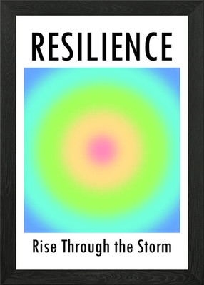 Resilience Aura Poster Gerahmtes Wandbild Poster Leinwanddruck Bild