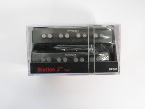 DiMarzio Sixties J Pair Pickup Set W/Gloss Black Metal Cover DP 305 - Afbeelding 1 van 1