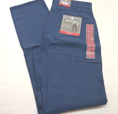 DENALI Blue Cove UPF 50 Travel Pants Stretch NWT 34/34  Straight Fit  NEW