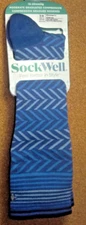 Sockwell Women's Chevron Moderate Graduated Compression Sock S-M (4-7.5)