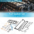 Full Gasket Set Suitable For Toyota Corolla KE38 KE55 KE70 Liteace KM20 4K,4K-C