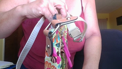 Lilly Bloom Green Living Colorful Floral Cross-Body Purse Happy Spring GREAT Con - Picture 21 of 23
