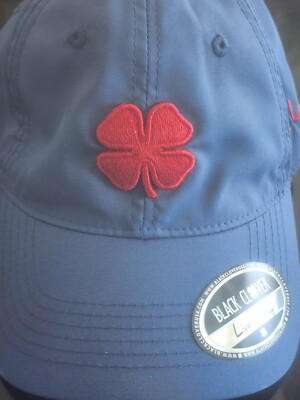 Black Clover BC Flex Live Lucky Navy hat cap STRAP 