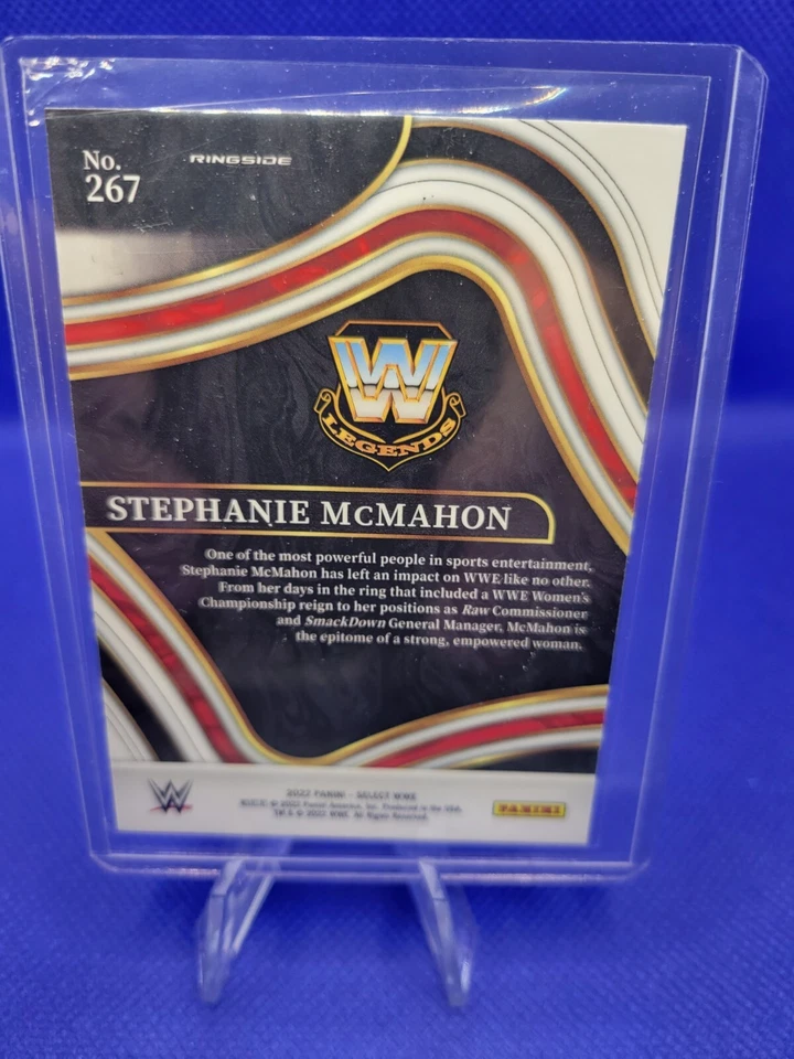 STEPHANIE MCMAHON - 2022 PANINI SELECT WWE RINGSIDE BASE #267 - Image 2 of 2
