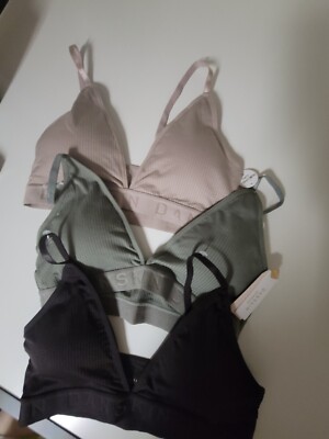 Lot Of 3 Danskin bra style size X- Large NWOT B-F