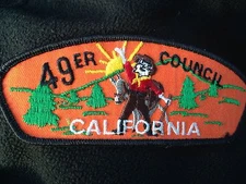 MINT CSP 49er Forty Niner Council California T-1