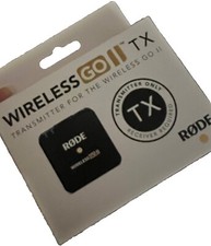 RODE Wireless GO II TX Ultra-Compact Wireless Microphone Transmitter ONLY