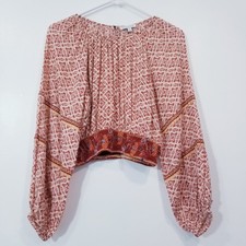 Patrons of Peace Women size Small Printed Emb...