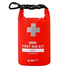 Waterproof First Aid Kit Dry Bag Bug Out Bag Preloaded with Emergency Surviva...