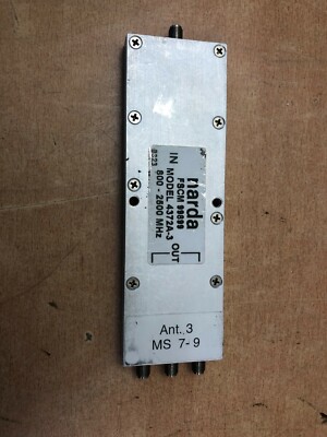 Narda FSCM 99899 Model 4372A-3 800 - 2500 MHz