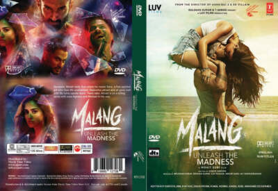 Malang Hindi Movie Film DVD -English Subtitles (NTSC)