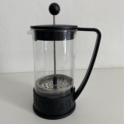 Bodum Brazil 3-Cup French Press Coffee Maker, 12oz. Black