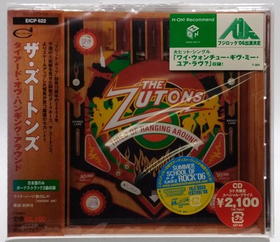THE ZUTONS Tired Of Hanging Around JAPAN CD EICP 622 2006 NEW