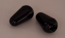 Black SWITCH TIPS for FENDER Stratocaster Strat USA RI
