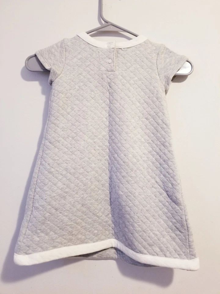 The Children's Place Girl's Toddler Dress Size 4T Grey  - Image 3 of 4
