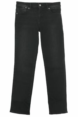 Mavi Daria Jeans Hose Pants Damen Stretch Straight Fit High Waist Rise Grau L30